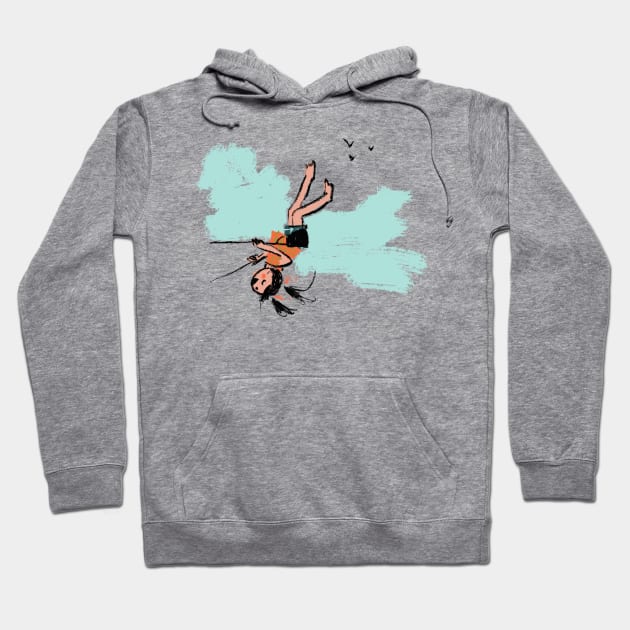 Touch the Sky Hoodie by Shelley Johannes Art